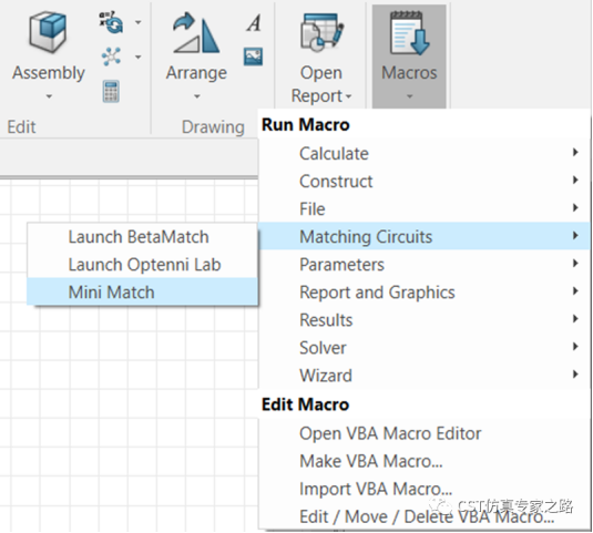 CST匹配电路，负载和功率距离_达索官方帮助文档