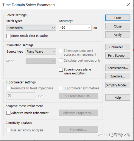 CST超表面---偏振片- 圆线极化转换，T求解器，红外线