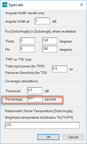 CST如何仿真Coverage Efficiency和Coverage Threshold