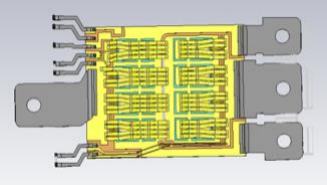 基于CST的高压IGBT模块建模和仿真