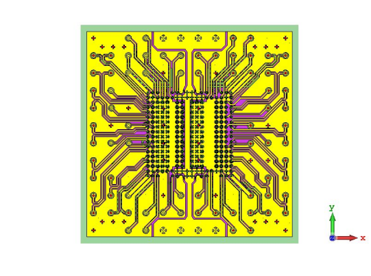 CST软件芯片封装S参数提取方法
