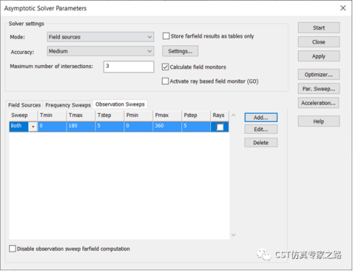 CST的MIMO系统与环境分析 --- 信道冲击响应CIR，混合TLM+A求解器