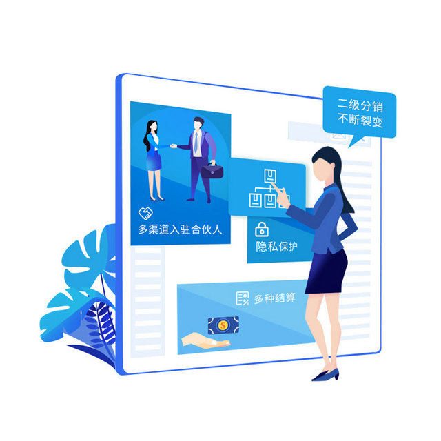 银豹-合伙人系统