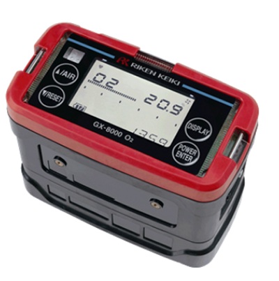 用于测定氧气浓度的便携式气体监测仪GX-8000 （TYPE O2）