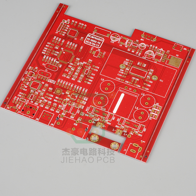 柔性線路板-無線路由器雙面沉金主板