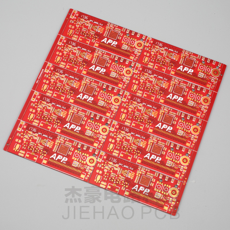 双层移动电源板