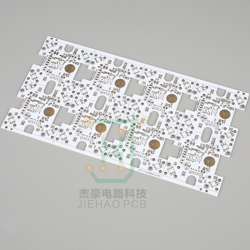 LED線路板-雙面白油電鎳板