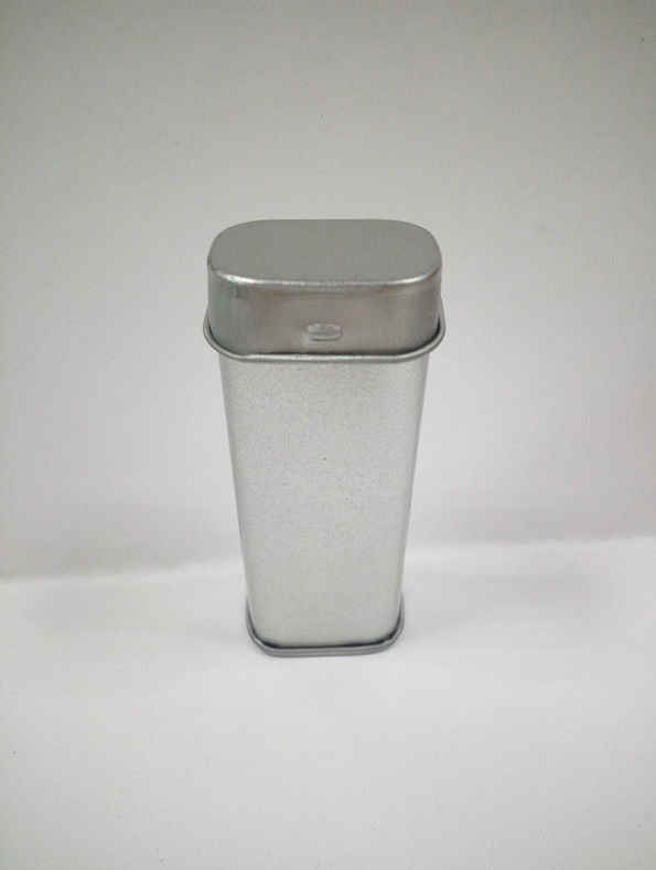 新西兰银色高盖薄荷糖果铁盒32*22*80MMH