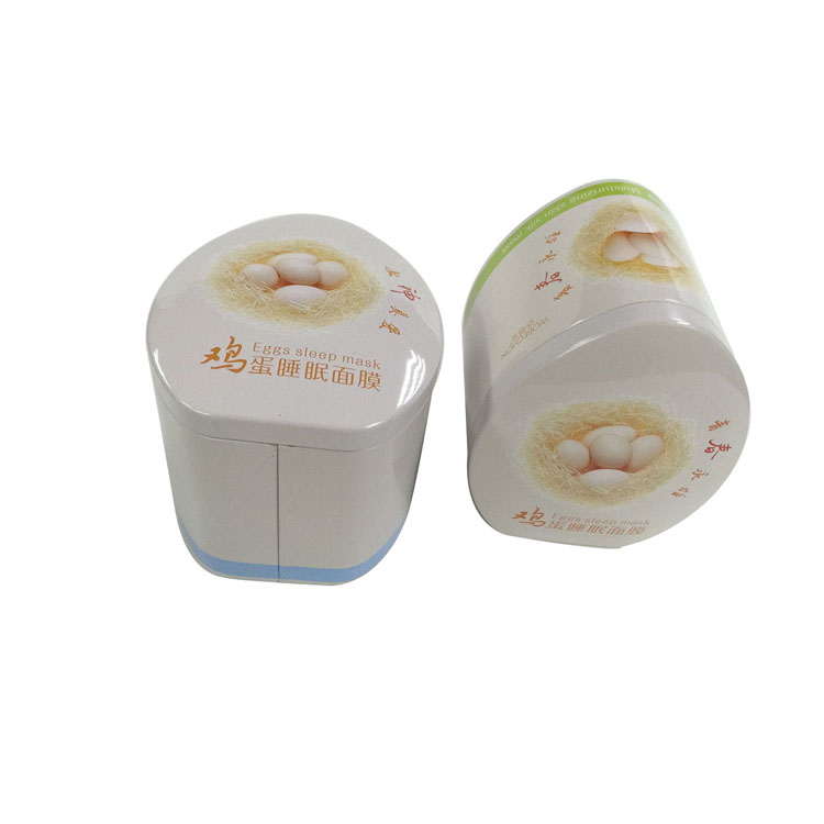 广州化妆品铁盒包装 鸡蛋面膜盒定制