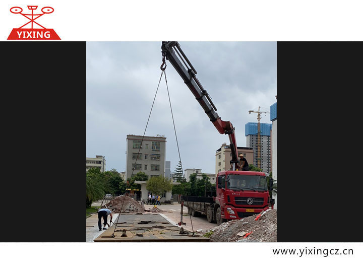 惠州地磅安装搬迁
