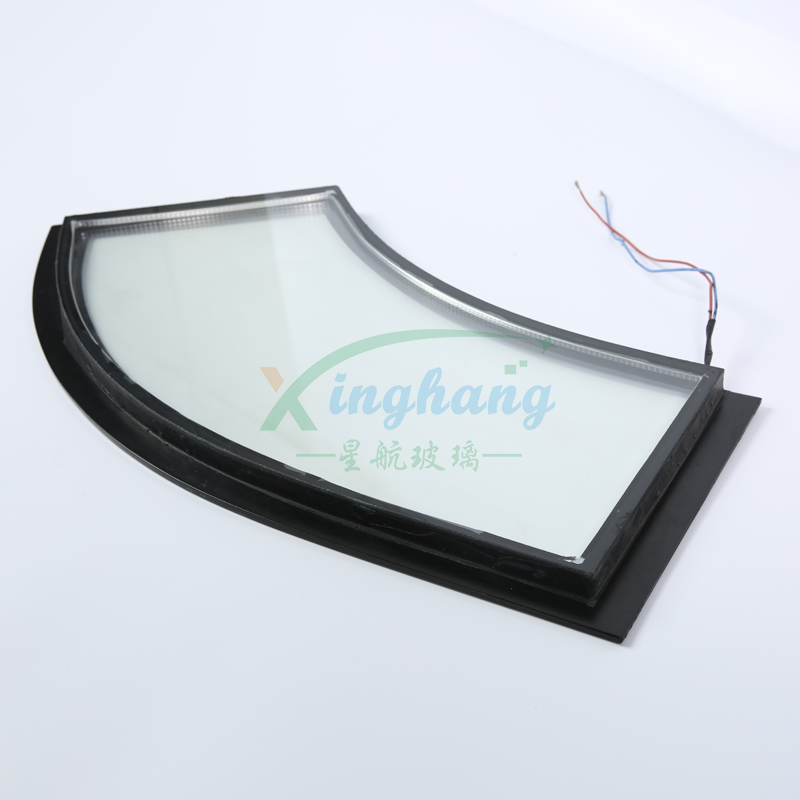 中空电加热钢化玻璃